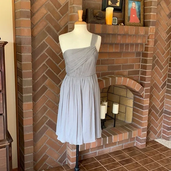 J. Crew | Dresses | J Crew One Shoulder Sink Crepe Semi Formal Dress | Poshmark J. Crew | Dresses | J Crew One Shoulder Sink Crepe Semi Formal Dress | Poshmark
